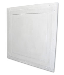 Acudor GFRG-S 24" x 24" Glass Fiber Reinforced Gypsum Access Door for Drywall Ceilings - Square Corner