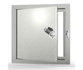 Acudor HD-5070-F 18 x 18 Hinged Insulated Duct Door for Ductboard/Fiberglass Duct - Galvanized Steel Mill