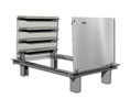 Acudor FA-H20 60 x 60 H20 Loading Double Leaf 60" x 60" Angle Frame Floor Door - Mill