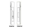 Adams Rite 4432-00-00-00-IB Sliding Door Dummy Flushset