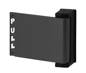 Adams Rite 4590-01-04-335 PULL TO LEFT Deadlatch Paddle for 3-1/4" Thick Doors Black Anodized Finish