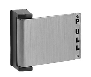 Adams Rite 4590-03-00-628 PULL TO RIGHT Deadlatch Paddle for 1-3/4" Thick Doors Clear Anodized Finish