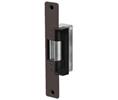 Adams Rite 7130-510-313-00 24VDC, 17mA Fail Secure Strike 1-1/4" x 6-7/8" Radius Corner Faceplate Dark Bronze Anodized