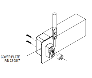 Adams Rite 22-0847 Cover Plate