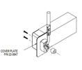 Adams Rite 22-0847 Cover Plate