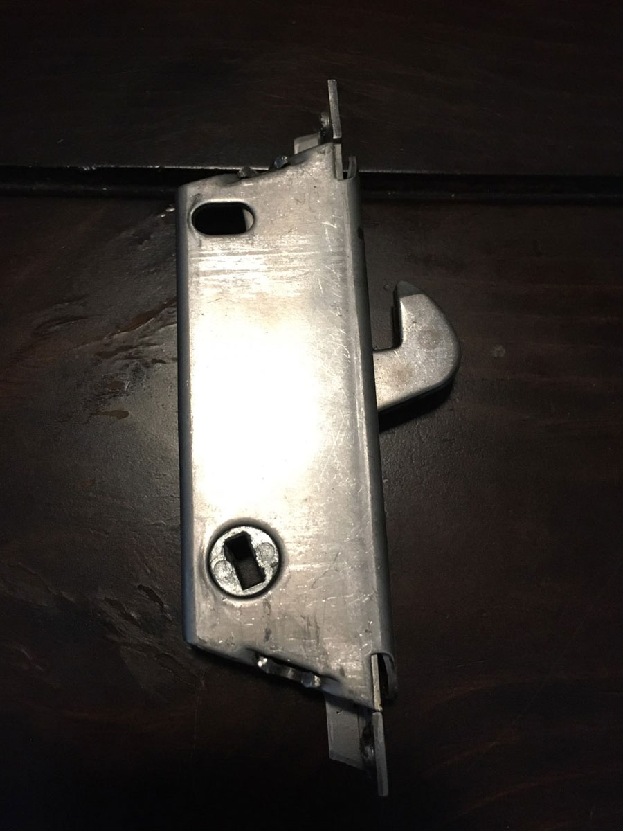 Adams Rite MS1847-09-630 Deadlock for Ultra-narrow Stile Sliding Doors ...