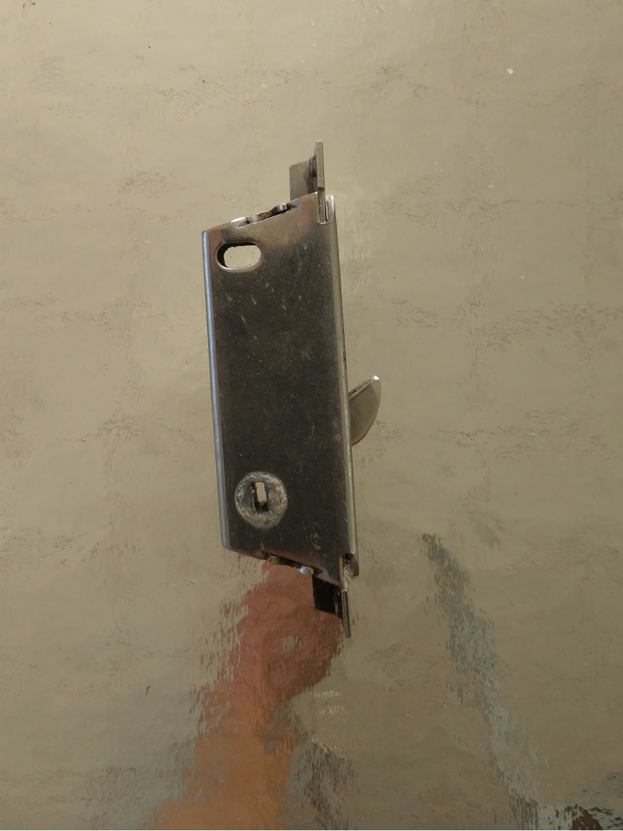 Adams Rite MS1847-09-630 Deadlock for Ultra-narrow Stile Sliding Doors ...