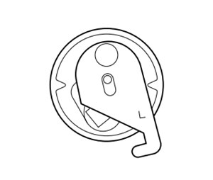 Adams Rite 4580-601 Cam Disc, Right Handed, for 2" Doors