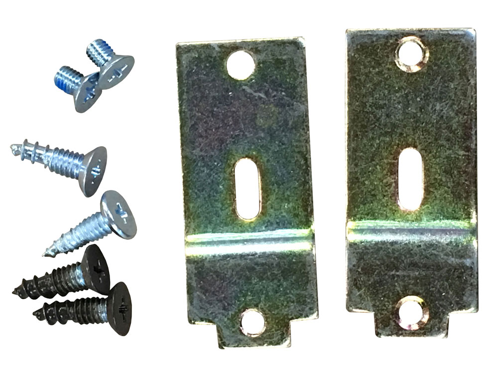 Adams Rite 910965 Universal Mounting Tab Kit Flat/Radius Stiles