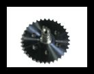 Gyro Tech/Nabco 215648 Gemini 710, Sprocket, With Shaft and Bearing