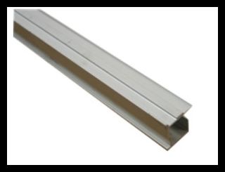 Dor-O-Matic DFBTC8F FSL Bottom Track, Clear, 8 Ft