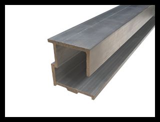 Dor-O-Matic DFBTCPF FSL Bottom Track, Clear, per Feet