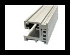 Horton C0330-1A (4FT) 2" Tall, 4 Feet, Bottom Track, Aluminum