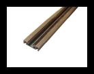 Horton 1X2BTA4 1/2 x 2, Bottom Track, Al, 4Ft