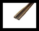Horton HBT1X2APF Bottom Track, 1/2 x 2, Aluminum, per Feet 