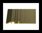 Stanley Hardware 536327 Dura 5-1/4In 1/2 Ramp Bottom Track Bronze, per Feet