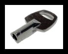 Besam 33550654 Uni-Slide, O/S, Triangular Key