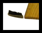 Besam 50-20-6402 Door Nosing Weatherstrip, Narrow, Per Ft