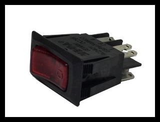 LCN 4LPRS 4630/4640, Lighted Power Rocker Switch