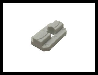 Besam 1013796 T-Block Bottom Guide, White