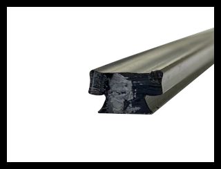 Gyro Tech/Nabco M-00291 Bottom Track Cap / Vinyl, per Inch