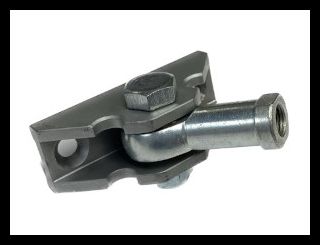 Stanley Hardware 412149-2 Magic Access Shoe & Rod End, Clear