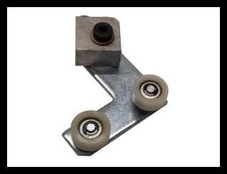 Dor-O-Matic 4204104976 Right-Hand Bottom Guide with Roller