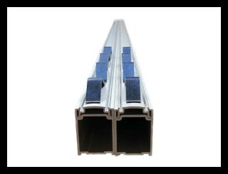 Stanley Hardware 413651-17000/413652-17000 Fold Lead Edge & Astragal Kit, with Spring 2@7Ft