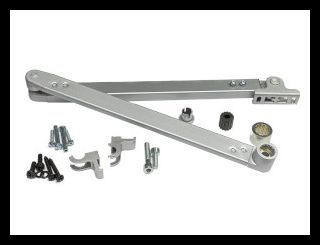 Dorma DK4709-01A Dk4709-01A Splined Ed100/250, Outswing Arm, Clear