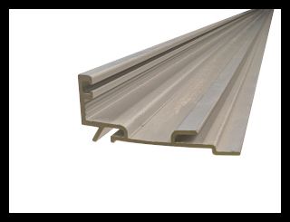 Stanley Hardware 412943 1In Gutter Glass Stop, with Vinyl, Clear, per Feet