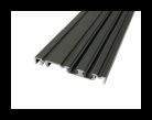 Stanley Hardware 535262/411796 Dura Bottom Track, per Inch 4-1/2In, Bronze