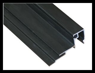 Stanley Hardware G432472/706812 Glass Stop, Gutter Square, Bronze, per Feet