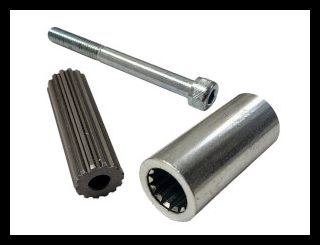 Dorma DC4679003 DC4679-003, 60 mm Extension Axle, Clear