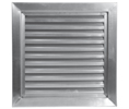 Air Louvers 800A1 24x24 Stainless Steel Louver 