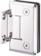 AIW SHB037S-ORB Oil Rubbed Bronze Short Back Plate Wall to Glass Silouette Shower Hinge