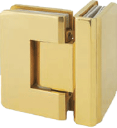 AIW SHR090-CP Bright Chrome 90° Angle Glass to Glass Elegance Shower Hinge