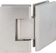 AIW SHS135-CP Bright Chrome 135° Angle Glass to Glass Classic Shower Hinge