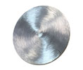 AJW MK-60 3" dia Stainless Steel Anchor Plate with 1/4"-20, 1-3/8" L Threaded Rod, Hex Nut, and Washer