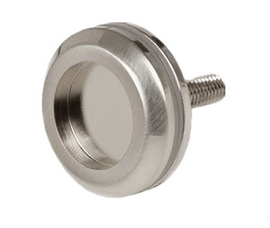 AIW RS-7490 Finger Pull for Towel Bar - Polished Chrome - 2 pack