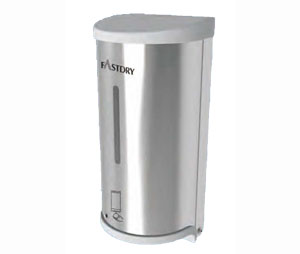 AJW U139EA Hands-Free Liquid Soap Dispenser, Stainless Steel, 800 ml