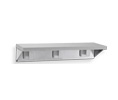 AJW UJ30C Hook Strip & Shelf 36"L, 5 Hooks