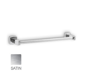 AJW UX132-SF-30 Round Satin Towel Bar 30"L - Surface Mounted
