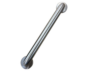 AJW UG3-A48 1.5" Diameter 48" Straight Grab Bar - Concealed Snap Flange