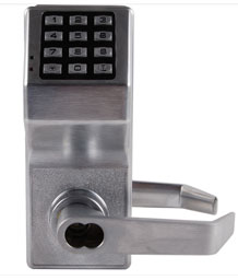 Alarm Lock DL2875IC S US26D Trilogy Electronic Digital Lock For SCHLAGE Interchangeable Core - Satin Chrome