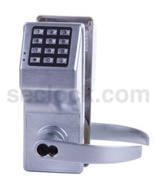 Alarm Lock DL2775IC-S US26D Trilogy Digital Lock For Schlage Interchangeable Core - Satin Chrome