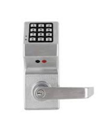 Alarm Lock DL3000IC US3 Trilogy Electronic Digital Lock With Intercheangeable Core - Bright Brass