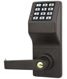Alarm Lock DL3000WP US10B Trilogy Electronic Digital Lock With Weatherproof Key Override - Oil Rubbed Bronze