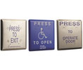 Alarm Controls JP1-1 Push Plate