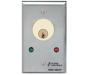 Alarm Controls MCK-6-WP Keyswitch