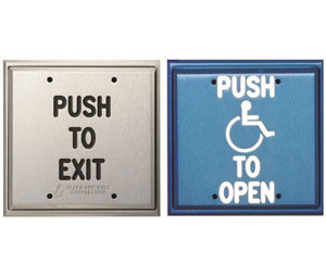 Alarm Controls PD1-111 Push Plate